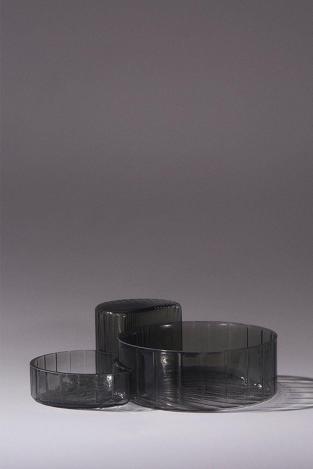 CONCHA bowls, set/3 CONCHA bowls, set/3